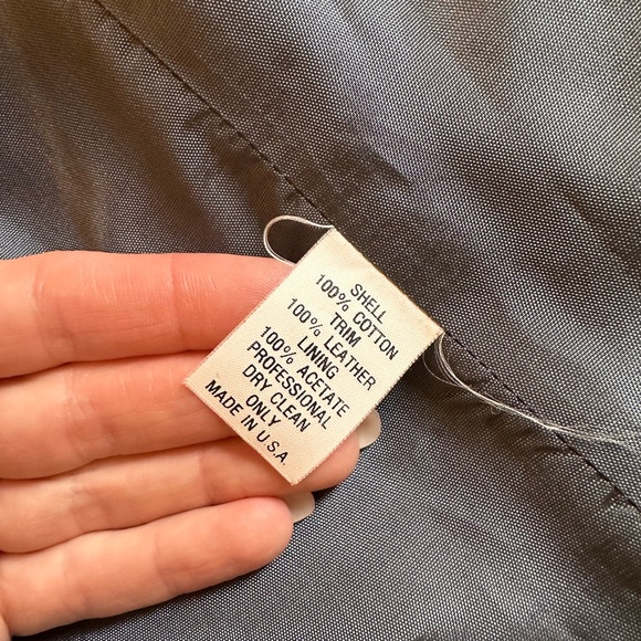 Denim and Tan Fringe Women's Coat - Picture 10 of 10